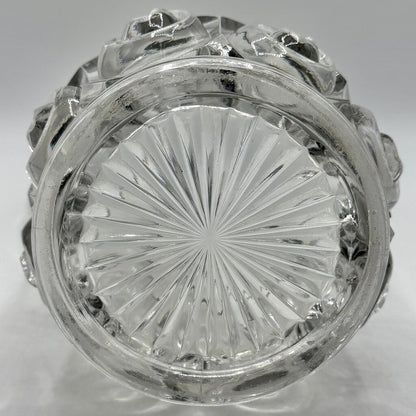 Antique Duncan & Miller EAPG Snail Pattern Clear 11 1/4” Water Tankard Early American Pattern Glass /cb