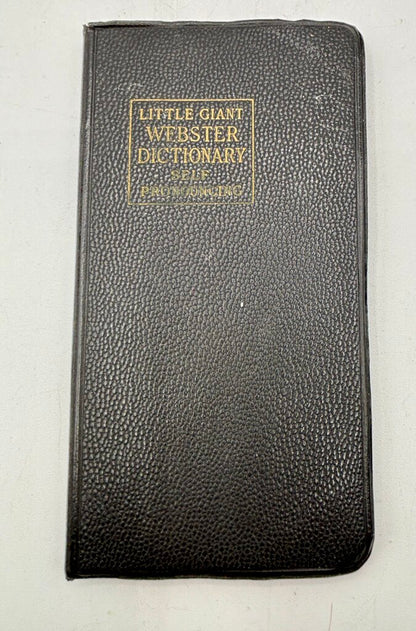 Set of 3 Webster Pocket Dictionaries Vtg. /j