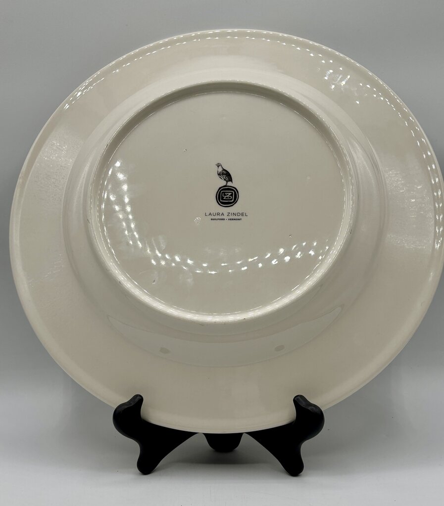 Laura Zinder 12” Rooster Plate/Charger /j