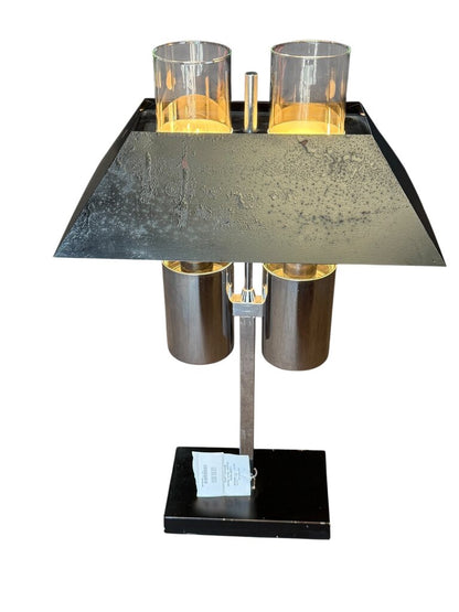 MCM Raymore Black Metal Bankers Lamp (WORKS)