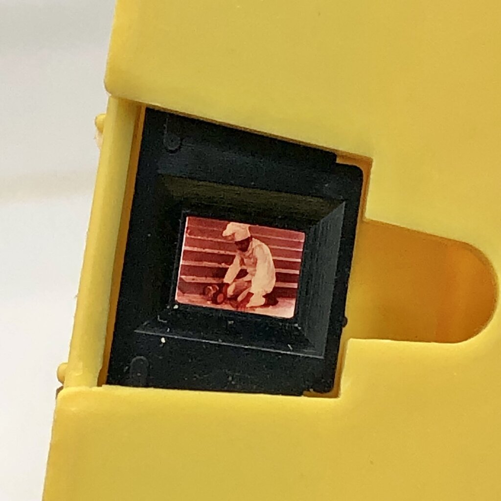 1976 Fisher Price Movie Viewer w/ 5ea 8mm Film Cartridges /b
