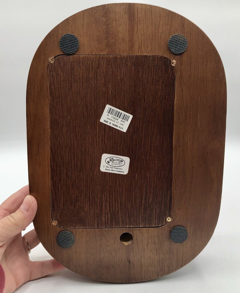 San Francisco Music Box Co. Musical Prism “Somewhere Out There” /b