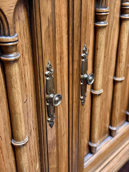 Oak Wood Slate Top Buffett