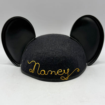 Vintage 1960s Disneyland Child Size Mickey Mouse Ears Cap/Hat Embroidered Nancy /cb