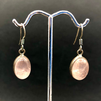 Vintage 4 Pair Sterling Silver & Gemstone Earrings /b