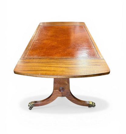 Brandt Furniture Drop Leaf Coffee Table Gold Trim