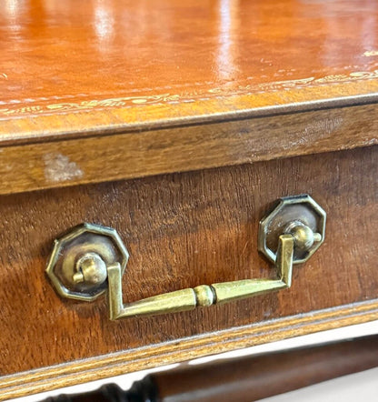 Brandt Furniture Drop Leaf Coffee Table Gold Trim