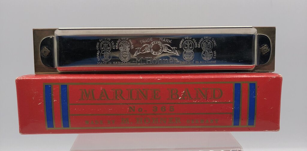 M. Horner Marine Band 365 G Harmonica W/ Box /b