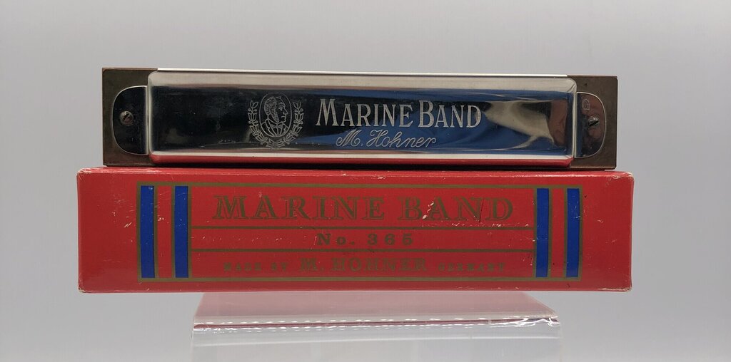 M. Horner Marine Band 365 G Harmonica W/ Box /b