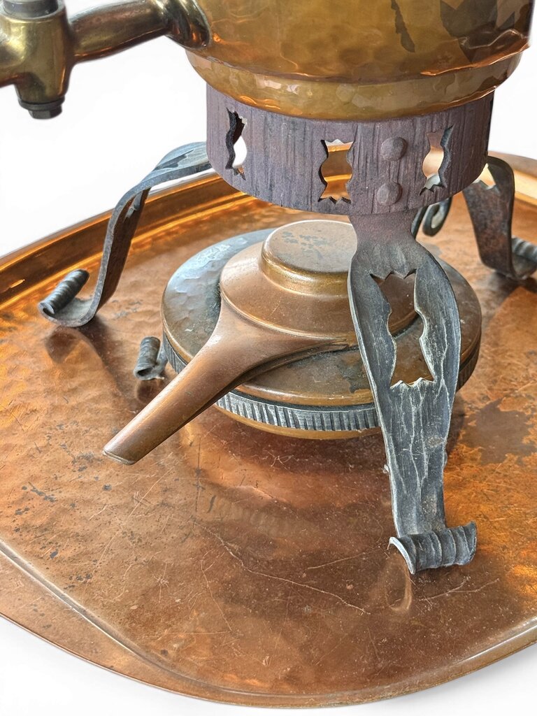 3PCS VTG Copper Samovar Tea Dispenser