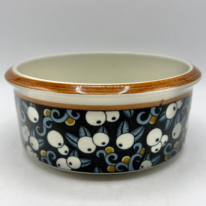 Vintage Arabia Finalnd Taika Mustikka 7 1/2” Round Serving Bowl Blueberries /cb