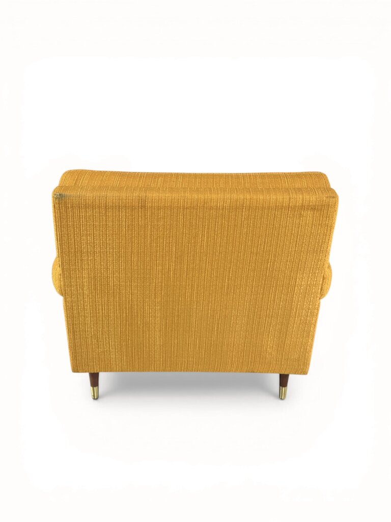 MCM Mustard Upholstered Chair