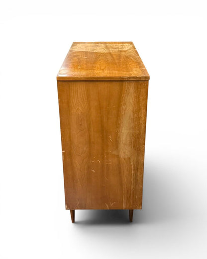 Oak 5 Drawer Dresser (HAS DAMAGE)