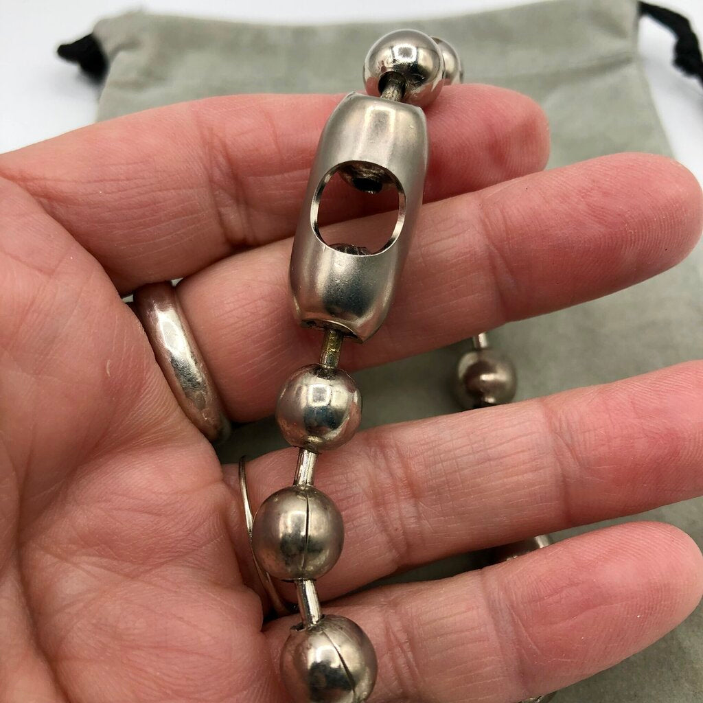 Vintage Retro Punk Ball Chain Bracelet /b