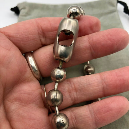 Vintage Retro Punk Ball Chain Bracelet /b