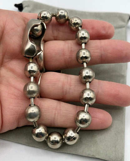 Vintage Retro Punk Ball Chain Bracelet /b