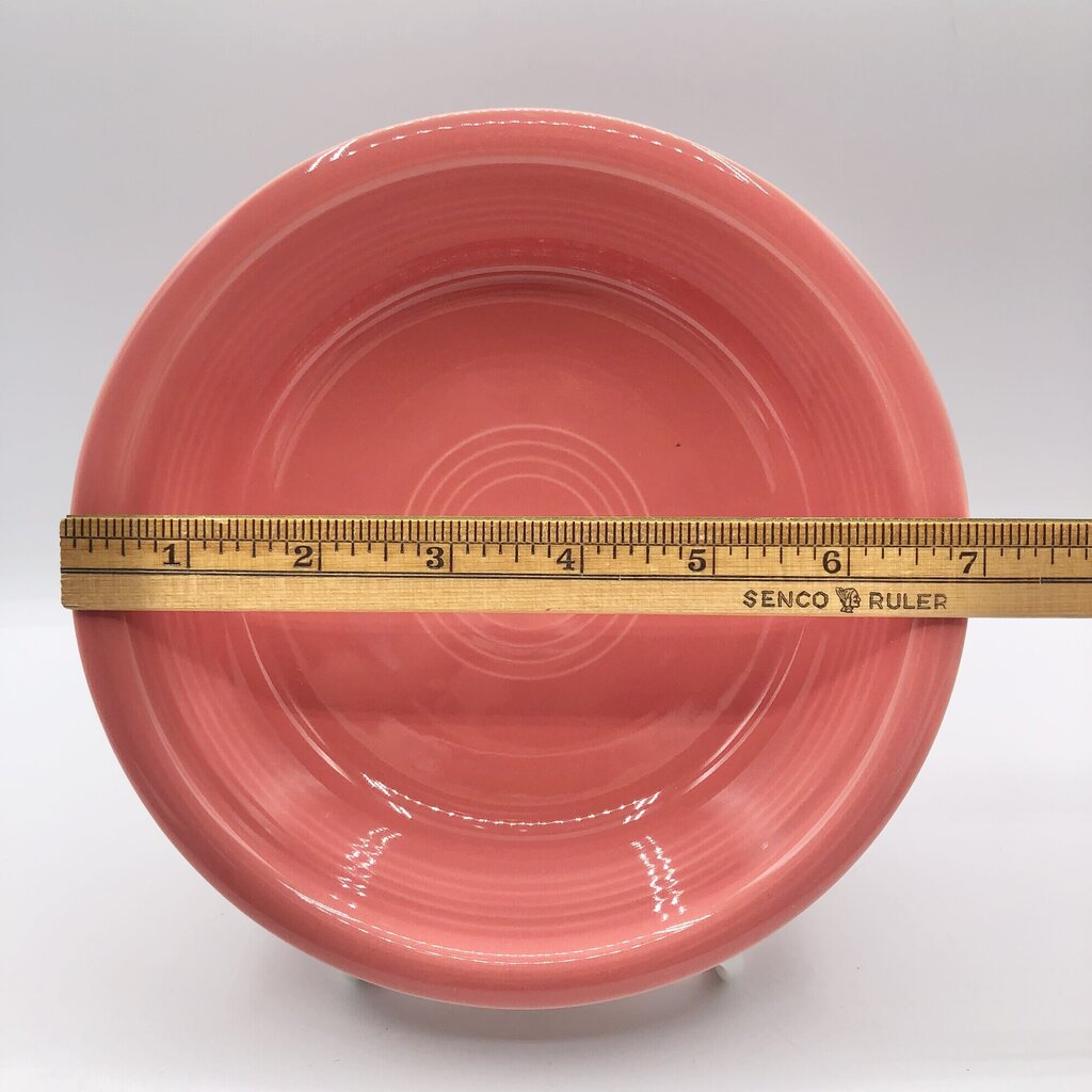 Vtg HLC Fiesta Ware 4pc Flamingo China Set /b