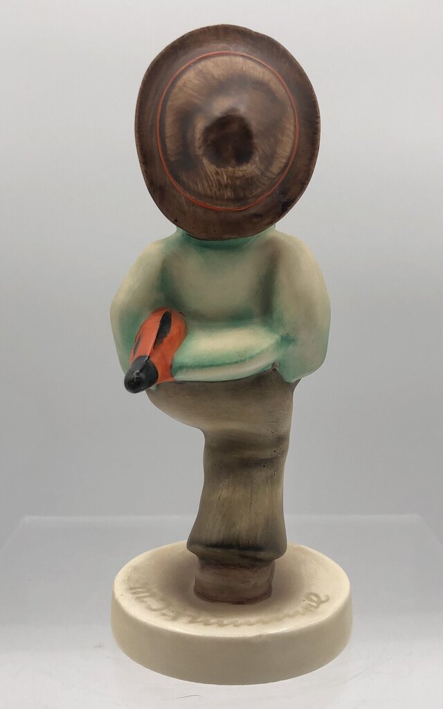 Vtg Goebel W. Germany Hummel “Happy Traveler” #109 Porcelain Figurine /b