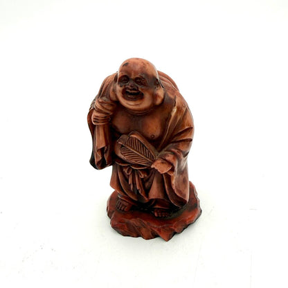 Set of 7 Immortals Of Taoism Resin Carved Figurines
