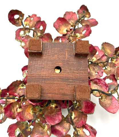 VTG Brutalist Copper and Brass Plant Sculpture