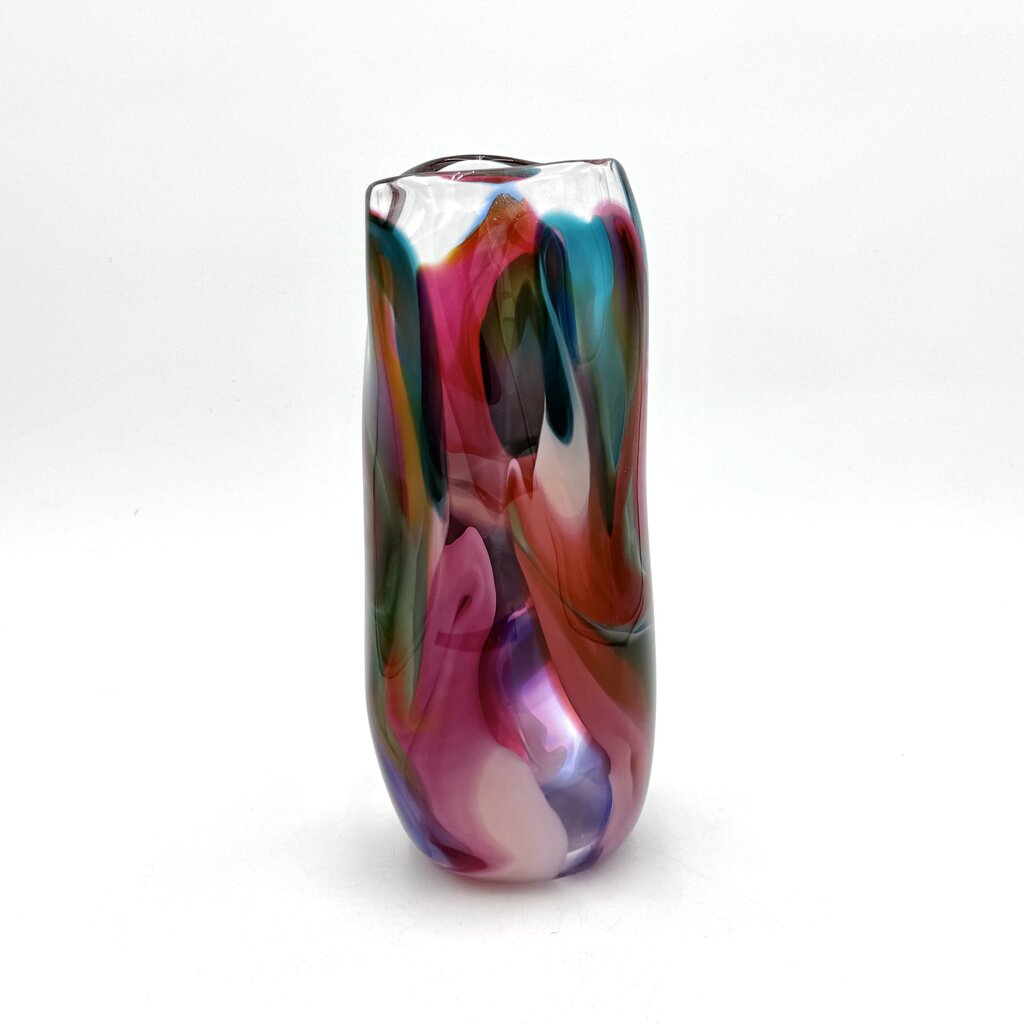 VTG John Fitzpatrick Art Glass Vase