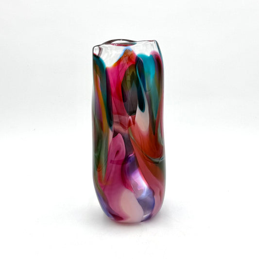 VTG John Fitzpatrick Art Glass Vase