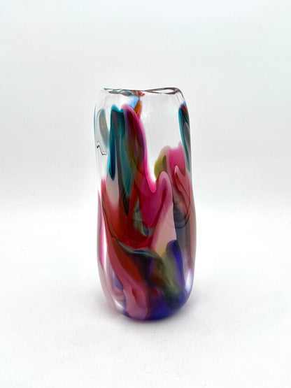 VTG John Fitzpatrick Art Glass Vase