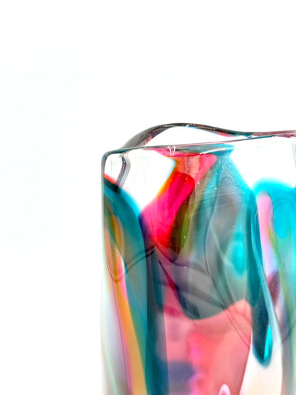VTG John Fitzpatrick Art Glass Vase