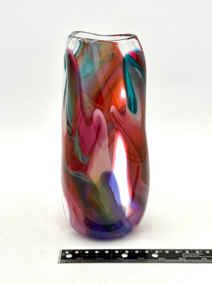 VTG John Fitzpatrick Art Glass Vase