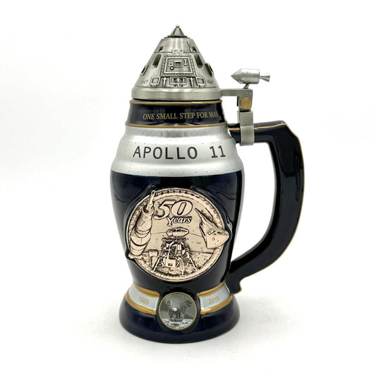 Bradford Exchange Apollo 11 50th Anniversary Collectable Stein