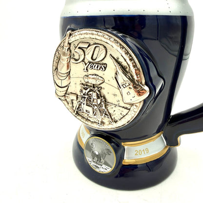 Bradford Exchange Apollo 11 50th Anniversary Collectable Stein