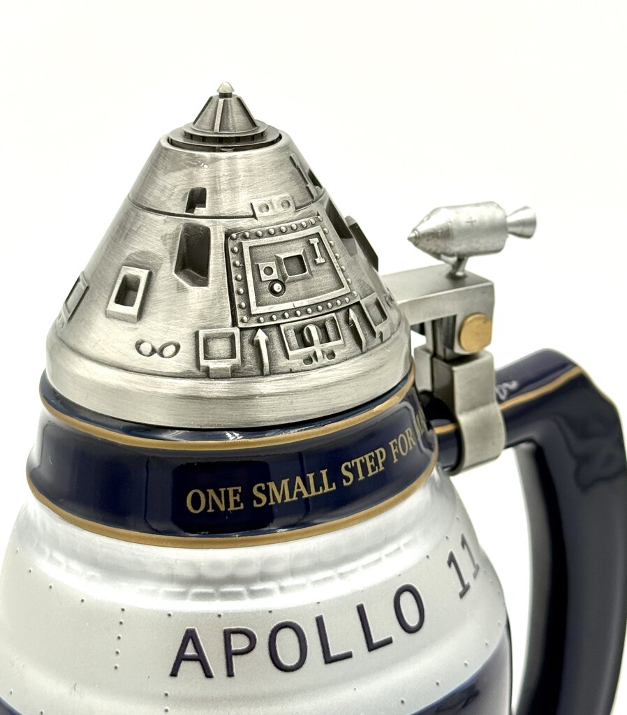 Bradford Exchange Apollo 11 50th Anniversary Collectable Stein