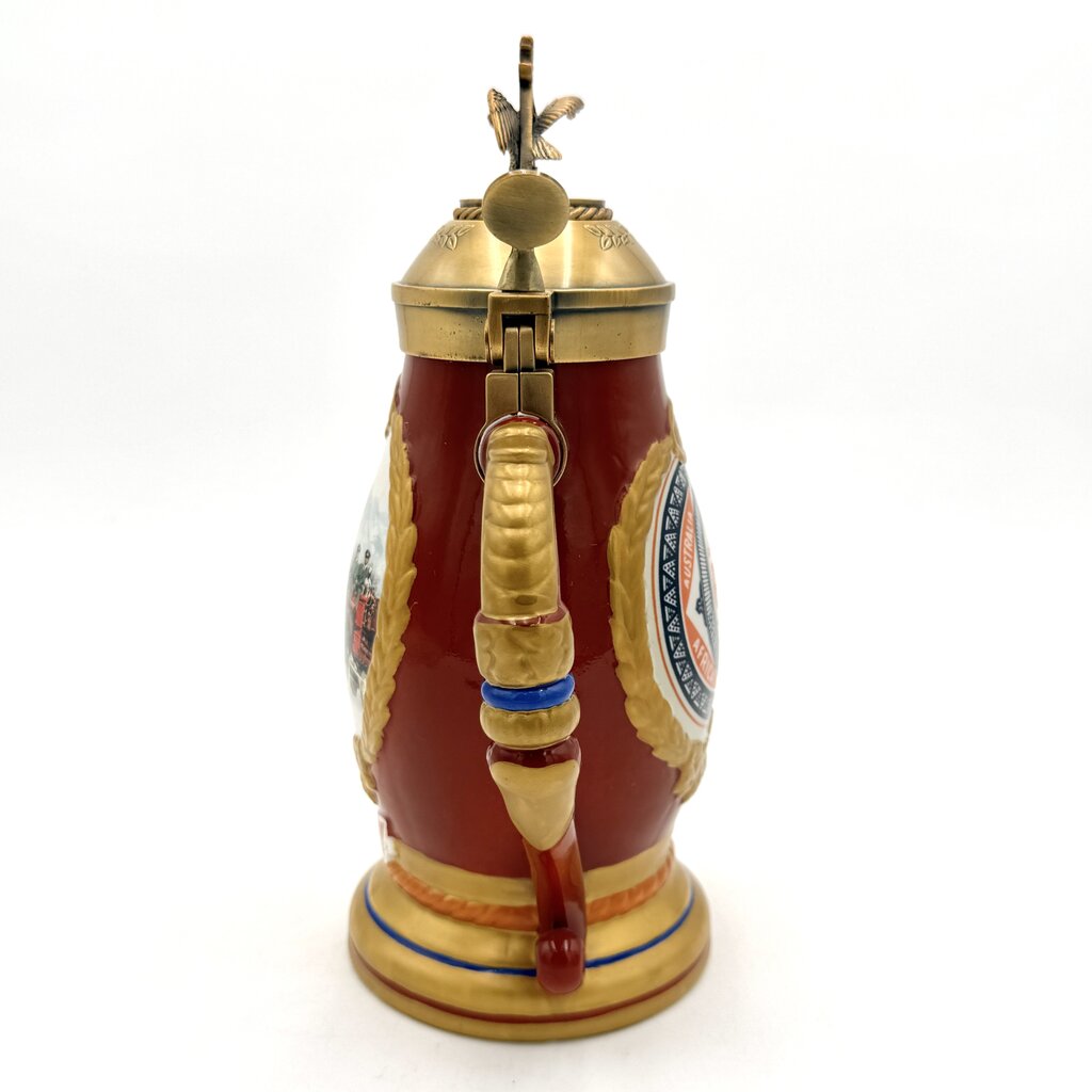 Budweiser Bradford Exchange Timeless Traditions Heirloom Collectable Stein