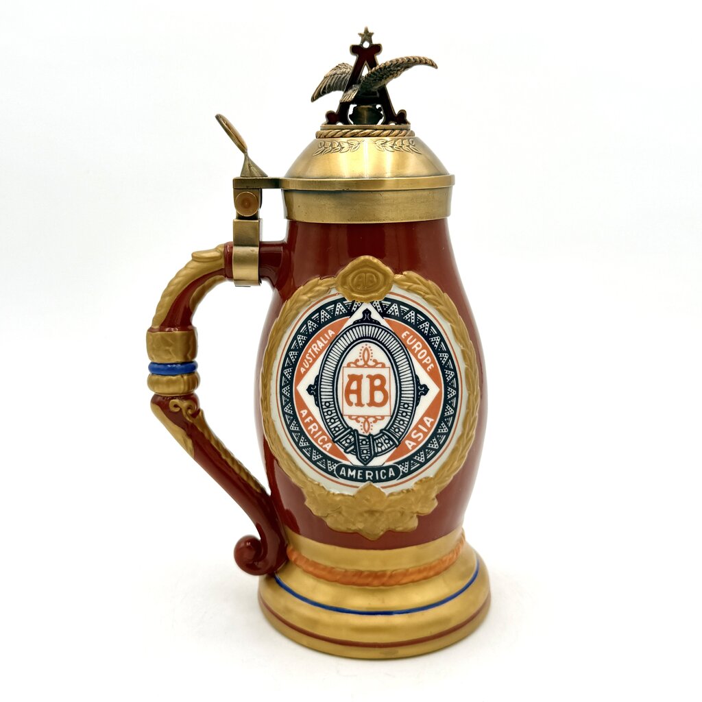 Budweiser Bradford Exchange Timeless Traditions Heirloom Collectable Stein