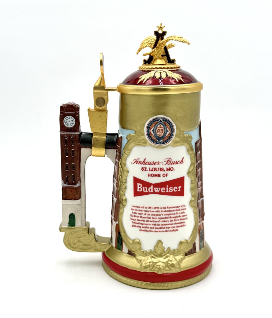 Budweiser Bradford Exchange Brew House Collectable Stein