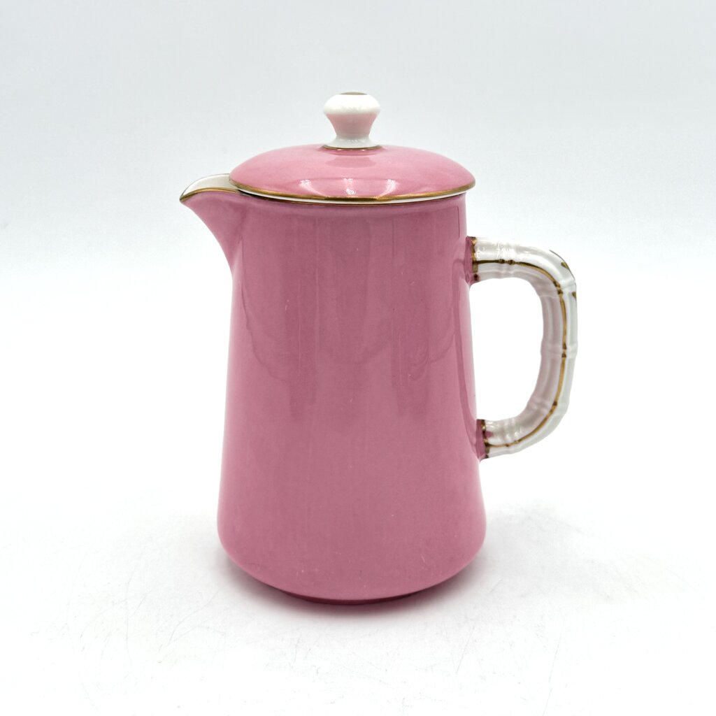 VTG Pink And Gold Set of 16 CMP England Porcelain Tea Set
