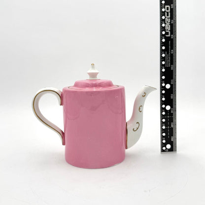 VTG Pink And Gold Set of 16 CMP England Porcelain Tea Set