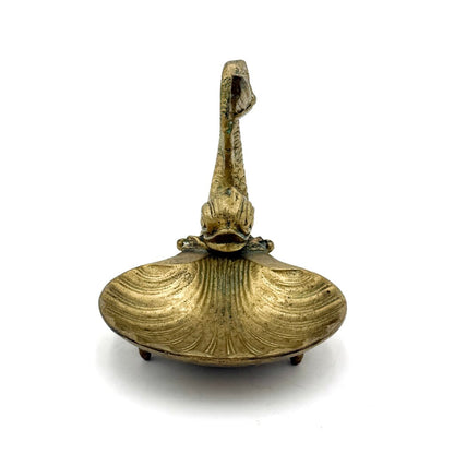 VTG Solid Brass Fish Clam Shell Soap Dish