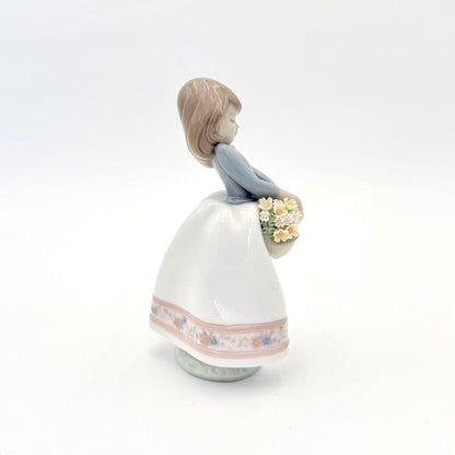 Lladro 'May Flowers' Porcelain Figurine