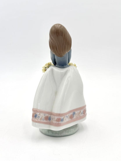 Lladro 'May Flowers' Porcelain Figurine