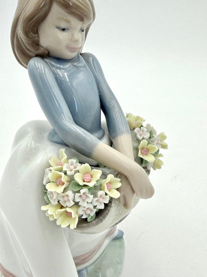 Lladro 'May Flowers' Porcelain Figurine