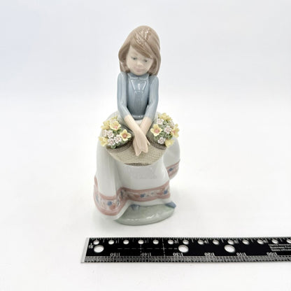 Lladro 'May Flowers' Porcelain Figurine