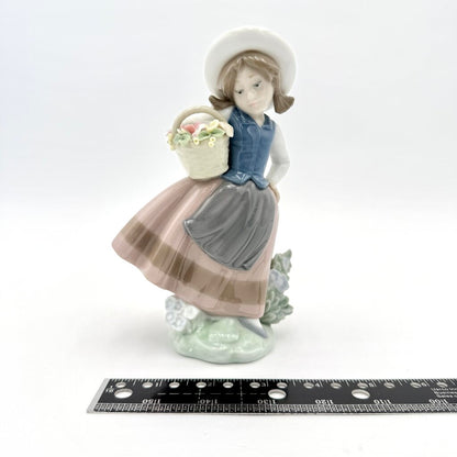 Lladro 'Sweet Scent' Porcelain Figurine
