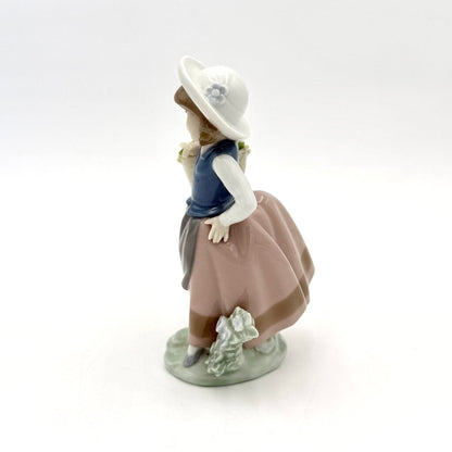 Lladro 'Sweet Scent' Porcelain Figurine