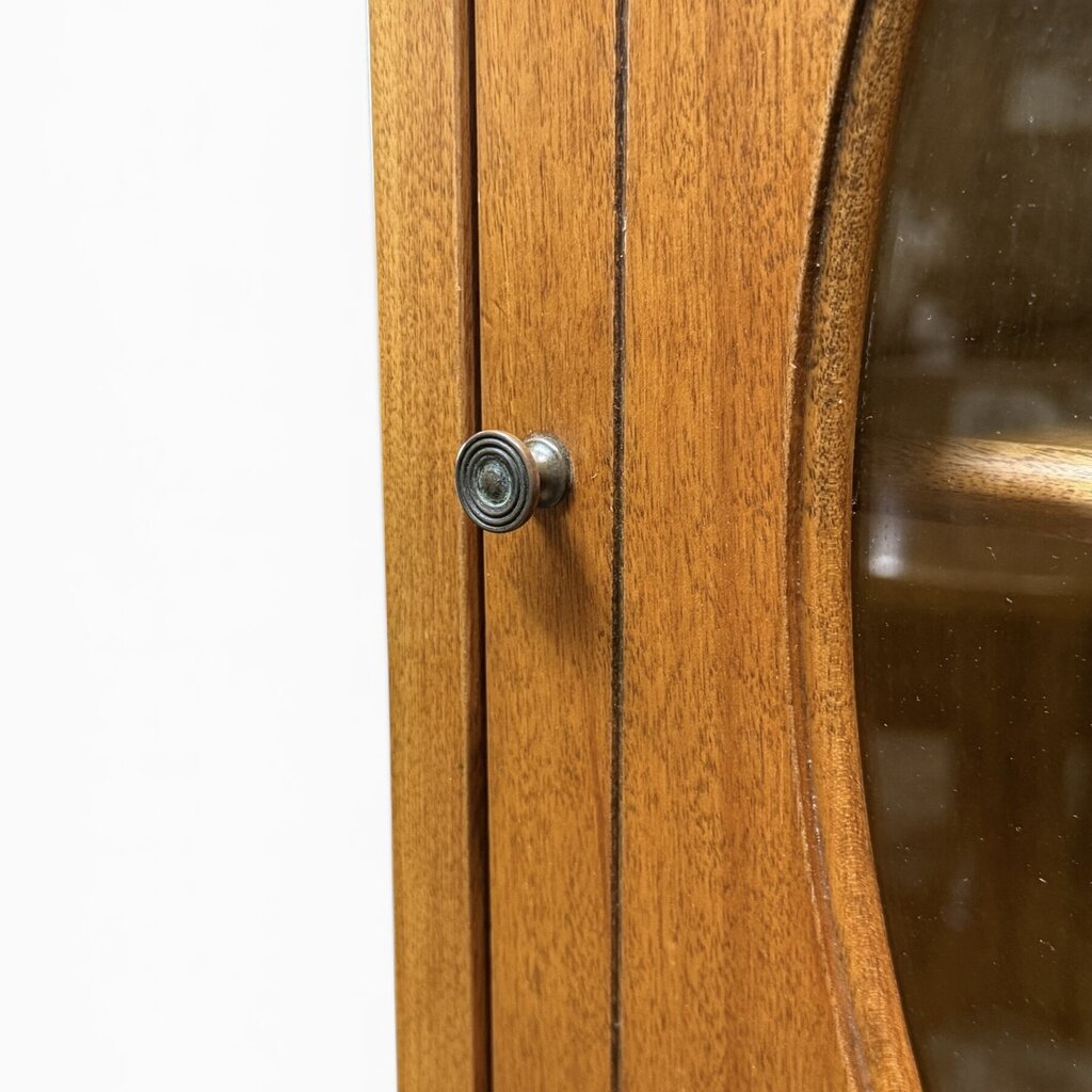 Circular Glass Door Cabinet