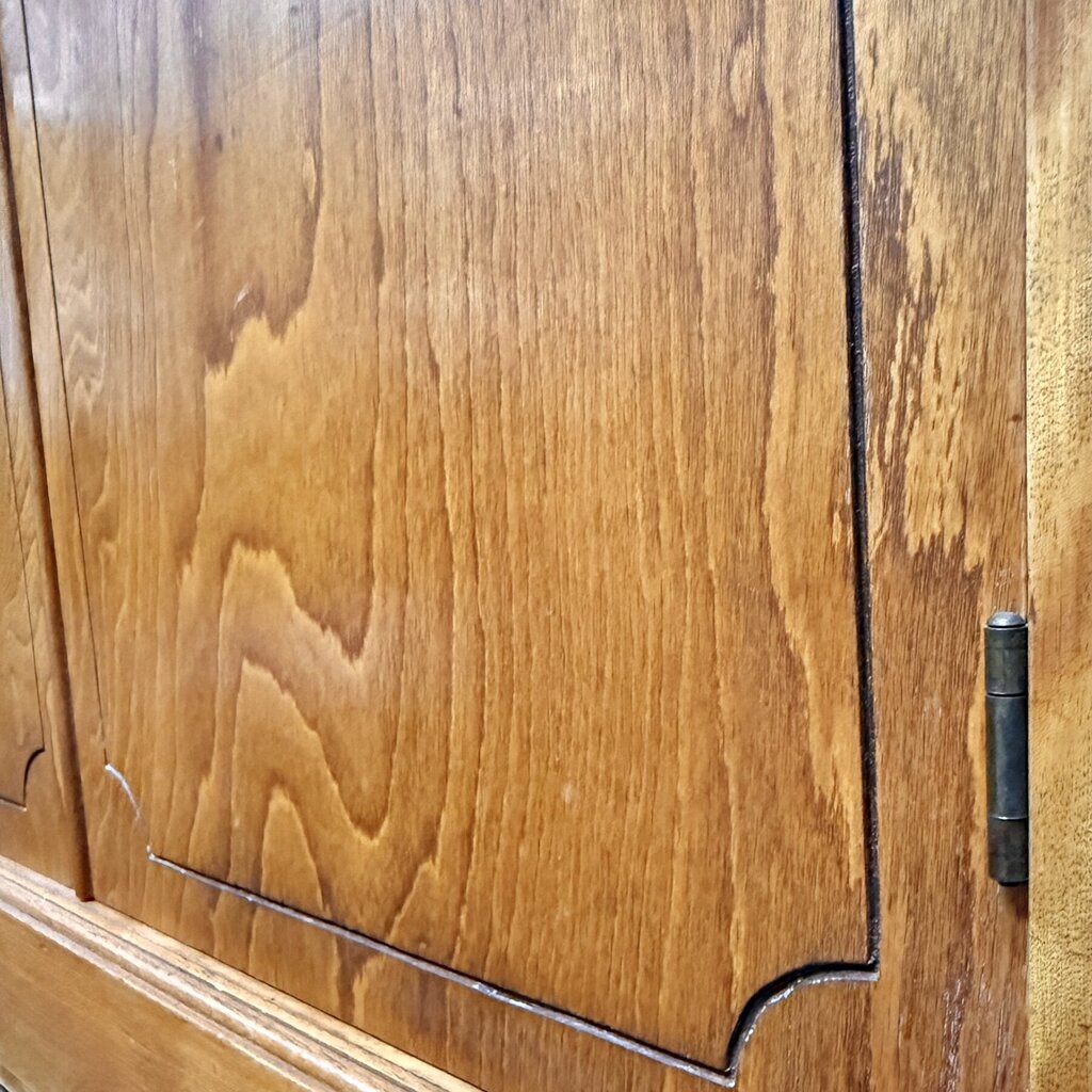 Circular Glass Door Cabinet