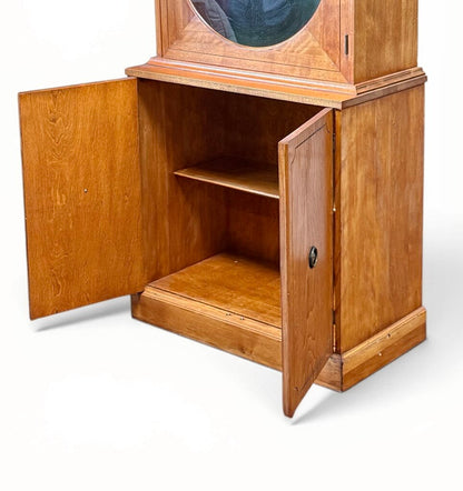 Circular Glass Door Cabinet