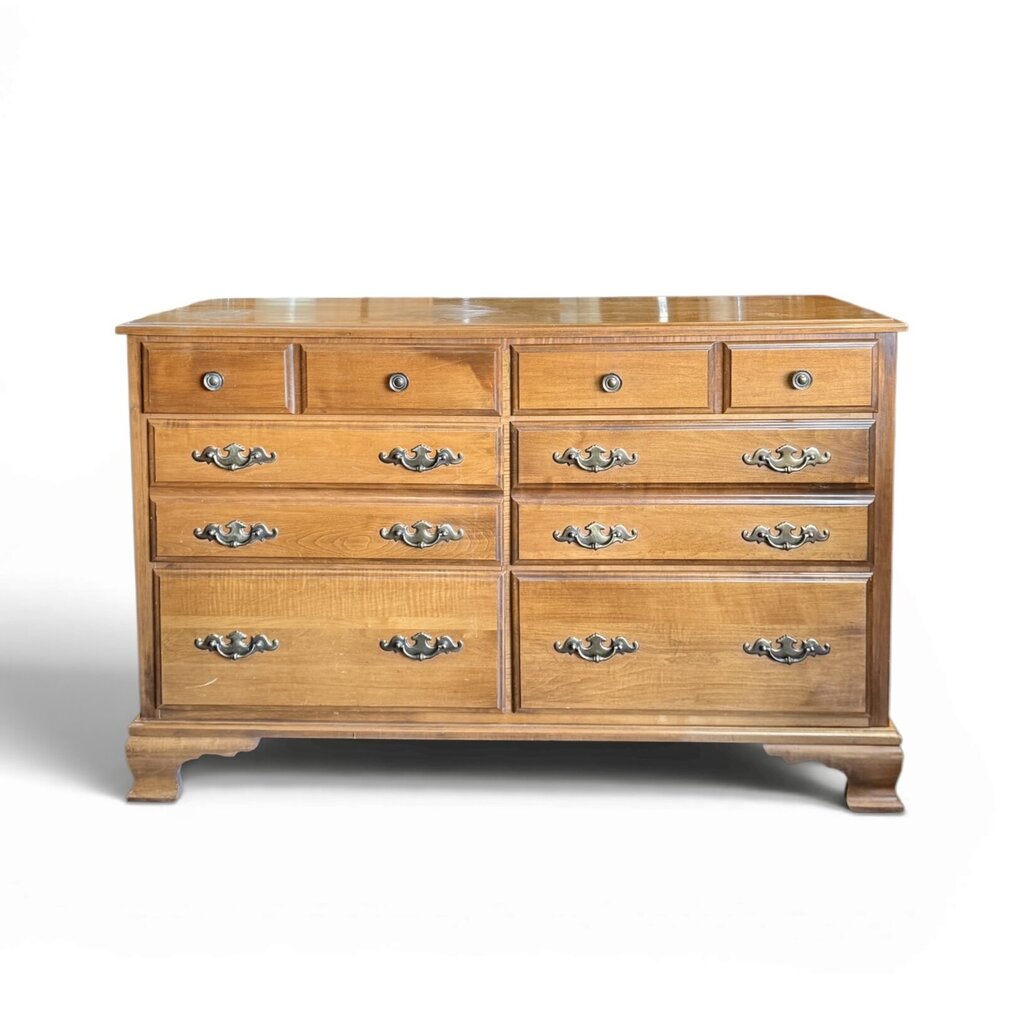 6 Drawer Oak Dresser
