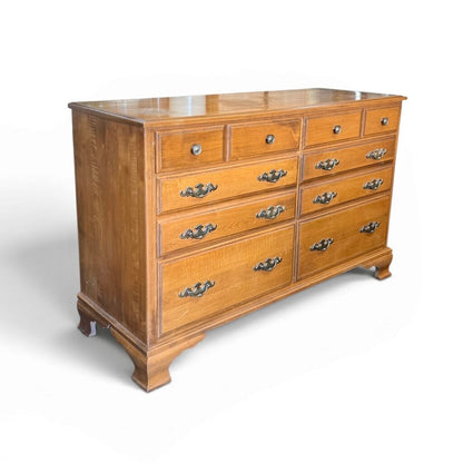 6 Drawer Oak Dresser