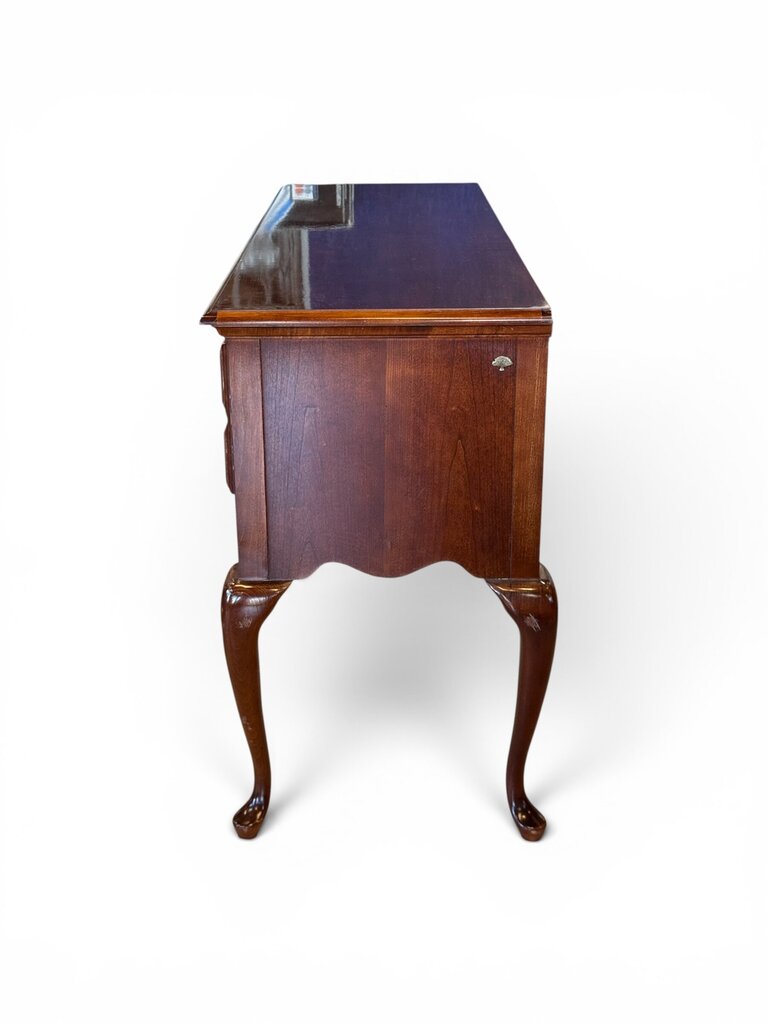 American Drew Dark Mahogany Foyer Table